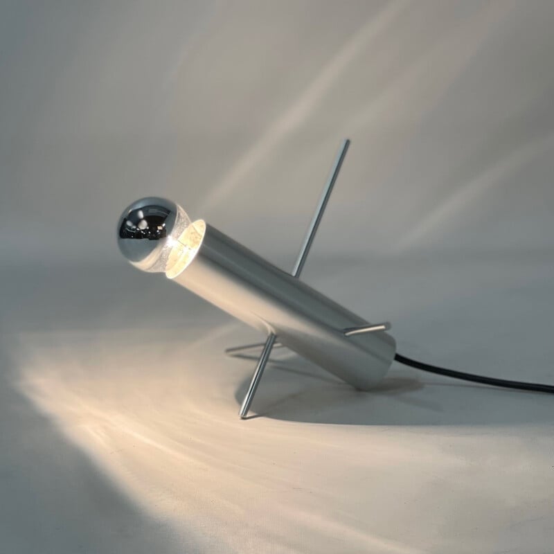 Vintage Grasshopper table lamp model R-60 by Otto Wasch for Raak, 1960