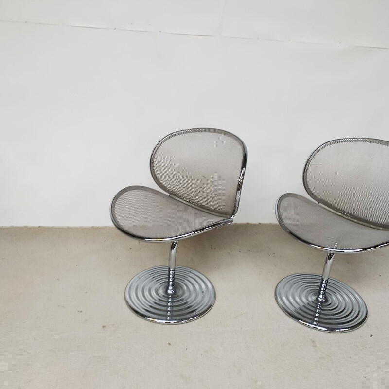 Set of 6 vintage O-Line chairs by Herbert Ohl for Wilkhahn Möbel, Germany 1982