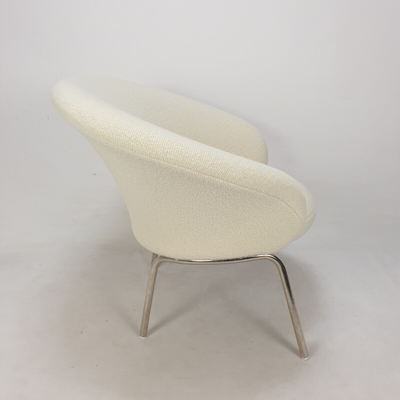 Par de poltronas de aço vintage "F570" de Pierre Paulin para Artifort, 1960