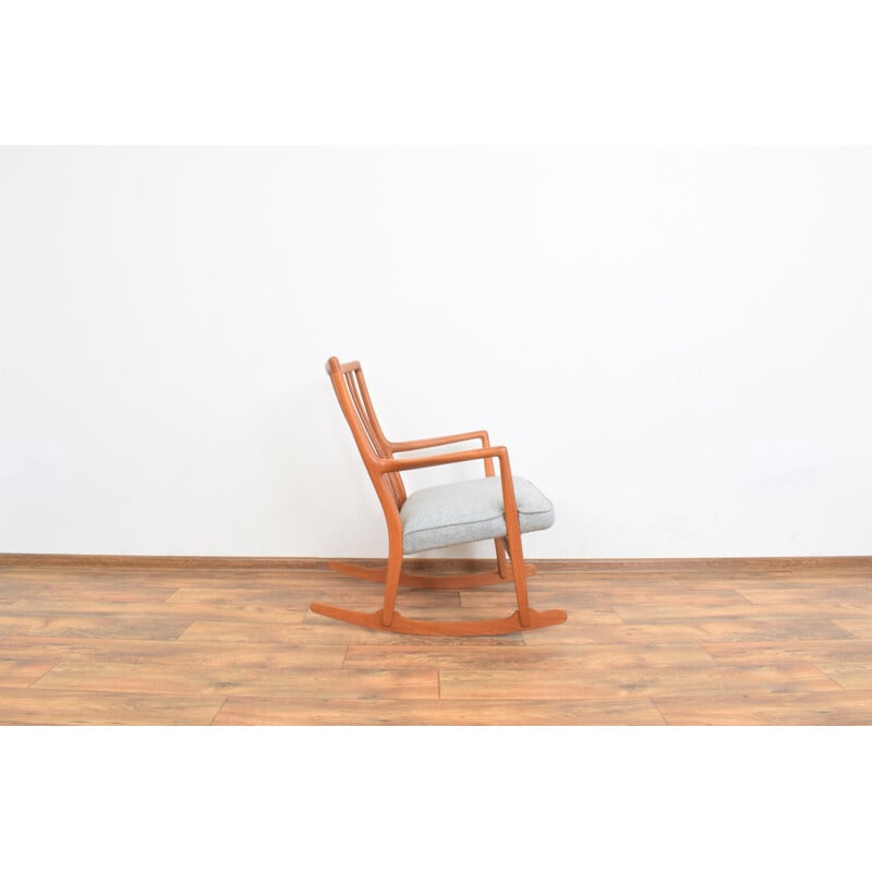 Cadeira de balanço Vintage Ml33 de Hans J. Wegner para As Mikael Laursen, 1950