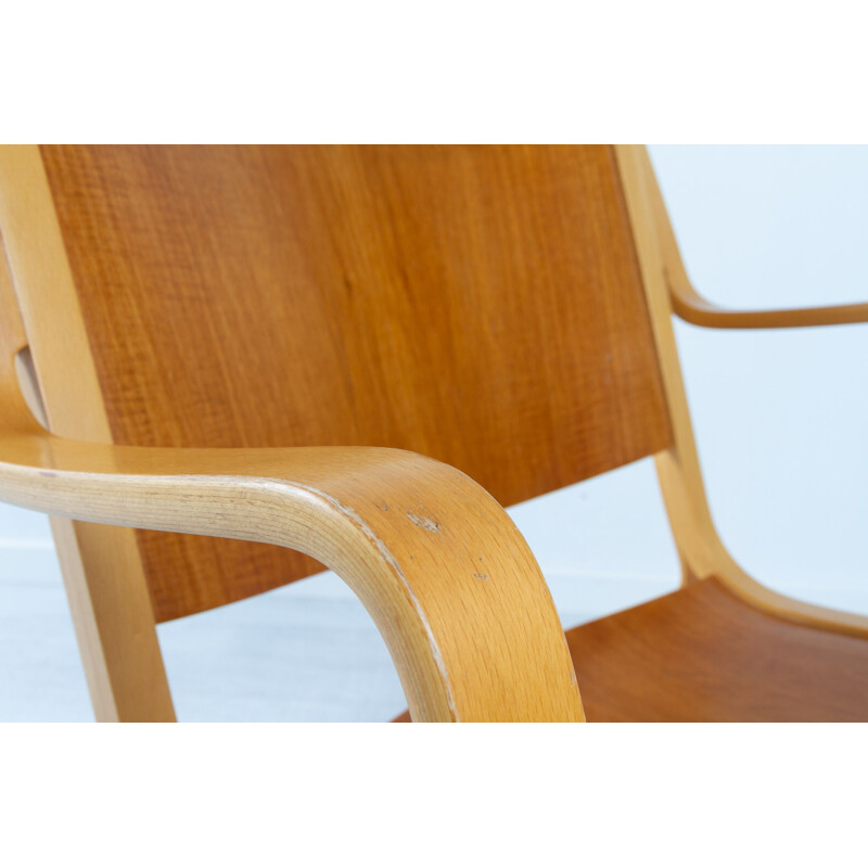 Cadeira de braços dinamarquesa Vintage Axe por Hvidt