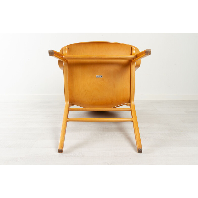 Fauteuil danois vintage Axe de Hvidt & Mølgaard pour Fritz Hansen, 1960