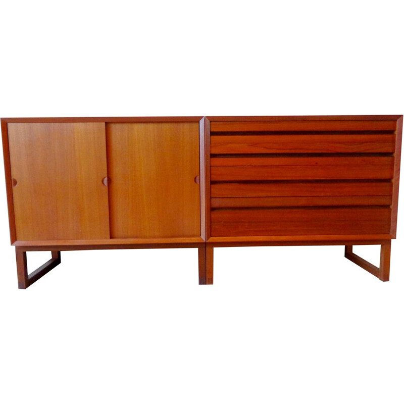 Scandinavian sideboard in teak, Poul CADOVIUS - 1960s