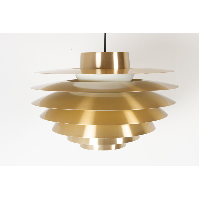 Danish vintage Verona pendant lamp by Svend Middelboe for Nordisk Solar, 1970s