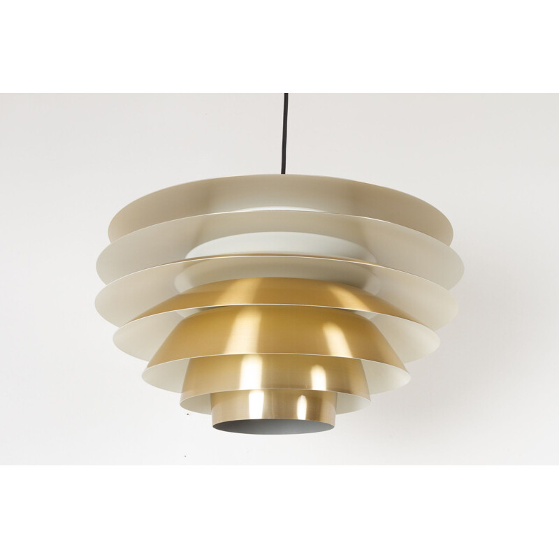 Danish vintage Verona pendant lamp by Svend Middelboe for Nordisk Solar, 1970s