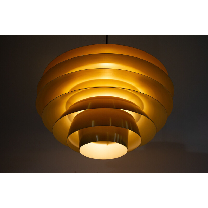 Danish vintage Verona pendant lamp by Svend Middelboe for Nordisk Solar, 1970s