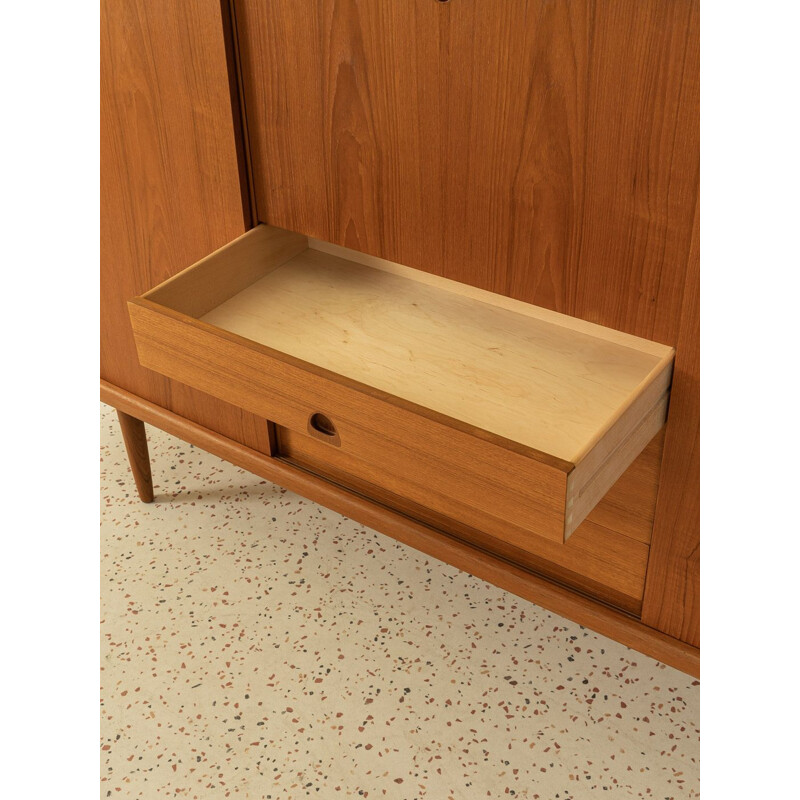 Vintage highboard in teak by H.W. Klein for Bramin, Denmark 1960s