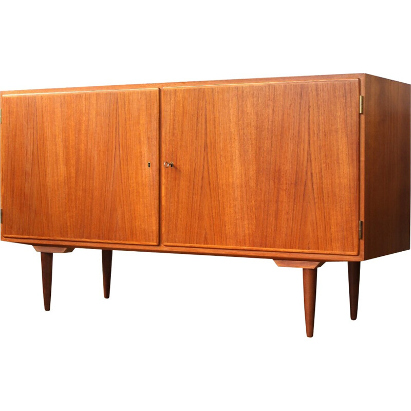 Lockable teak Oman Junn sideboard - 1960s