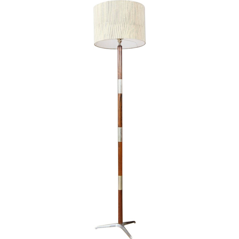 Floor lamp in rosewood - 1960s