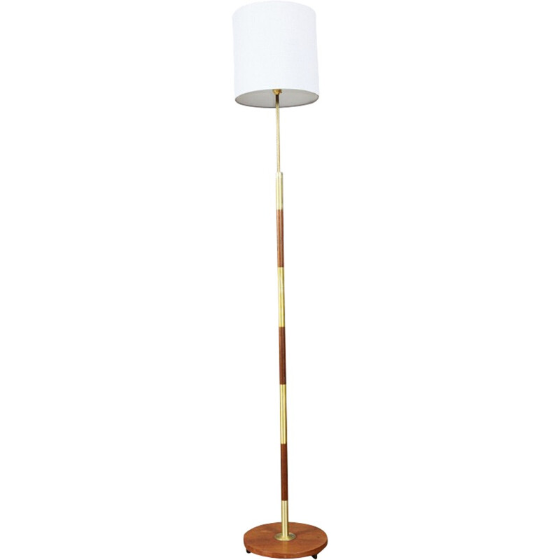 Danish floor lamp in rosewood - 1960s