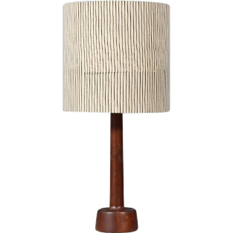 Danish teak table lamp - 1960s