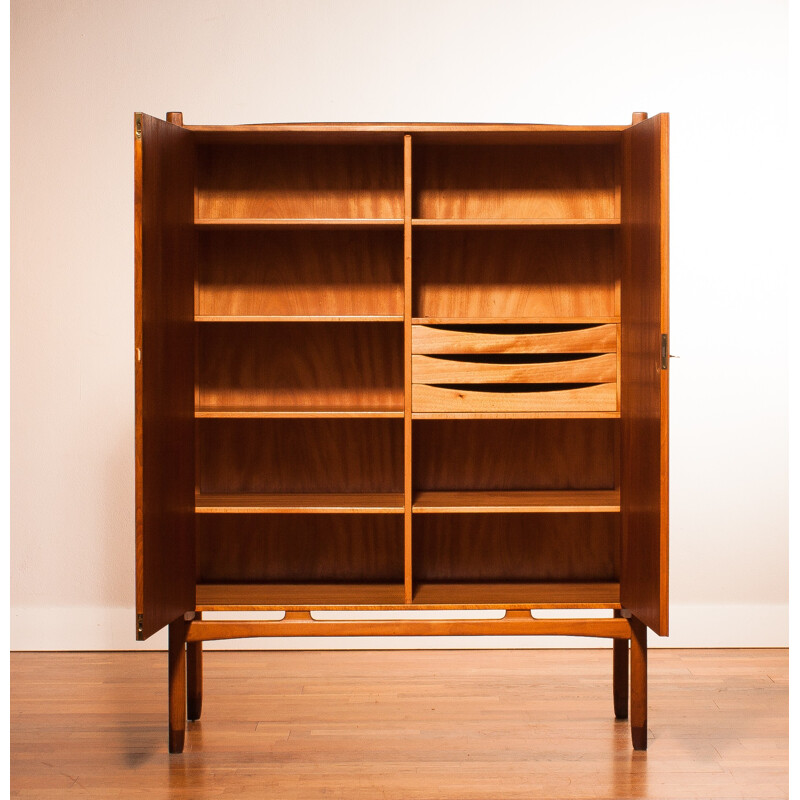 Wardrobe "Bangkok" in teak, Yngve EKSTROM - 1950s