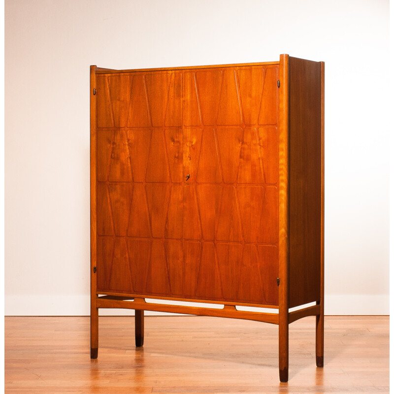 Wardrobe "Bangkok" in teak, Yngve EKSTROM - 1950s