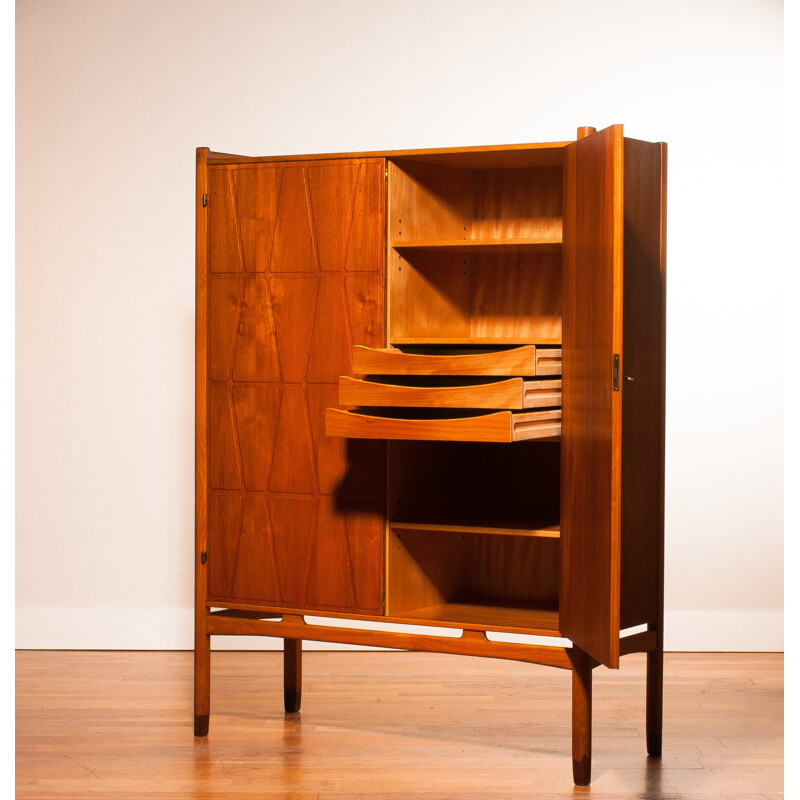 Wardrobe "Bangkok" in teak, Yngve EKSTROM - 1950s