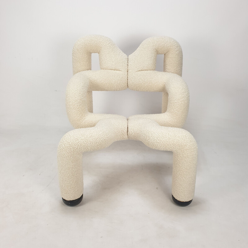 Pair of vintage "Ekstrem" armchairs by Terje Ekstrøm for Varier Stokke, Norway 1984