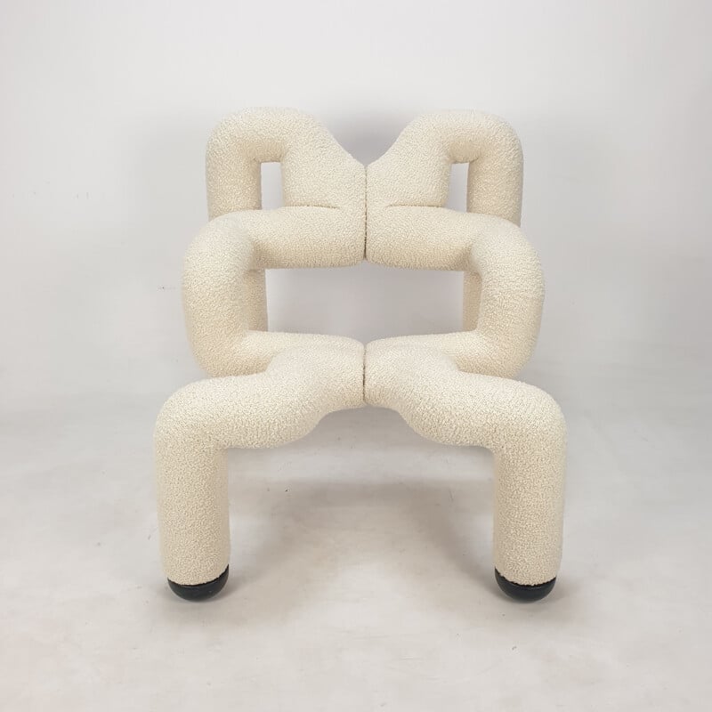 Pair of vintage "Ekstrem" armchairs by Terje Ekstrøm for Varier Stokke, Norway 1984