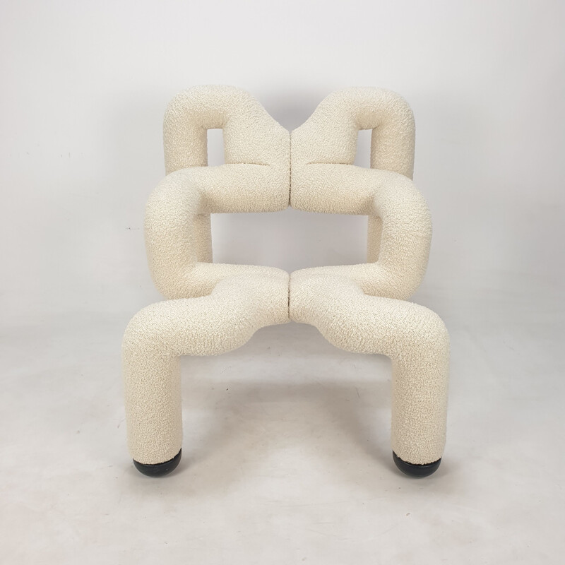 Pair of vintage "Ekstrem" armchairs by Terje Ekstrøm for Varier Stokke, Norway 1984