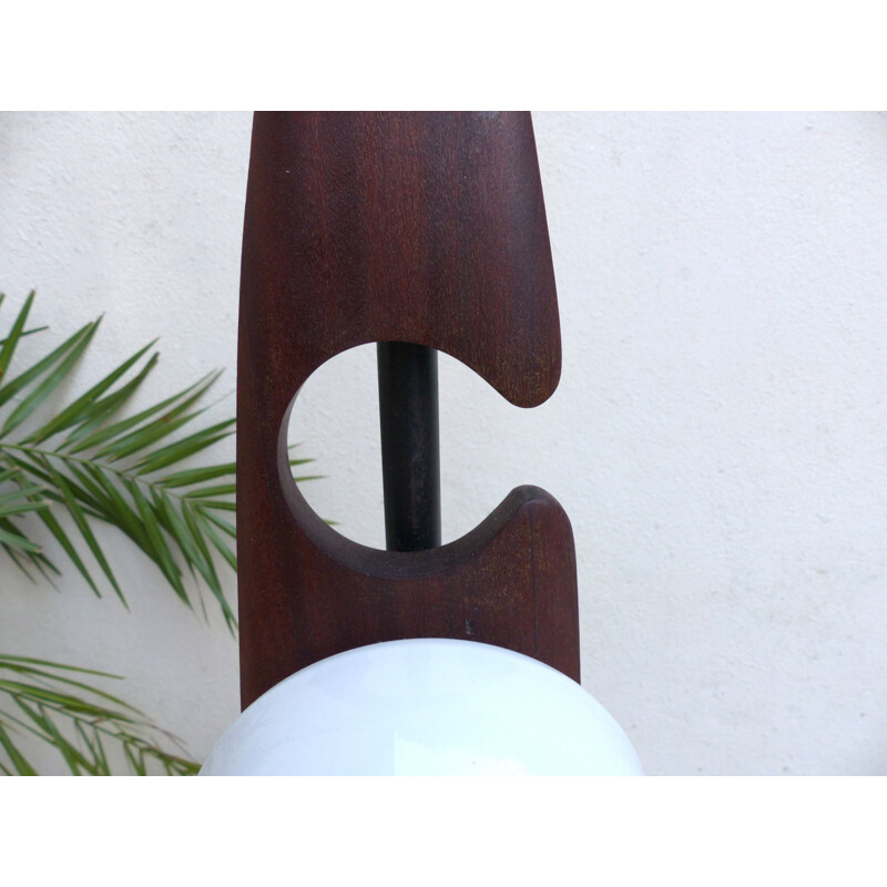 Reggiani floorlamp in teak - 1960s