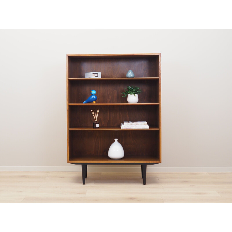 Vintage walnut bookcase by Børge Mogensen, Denmark 1960