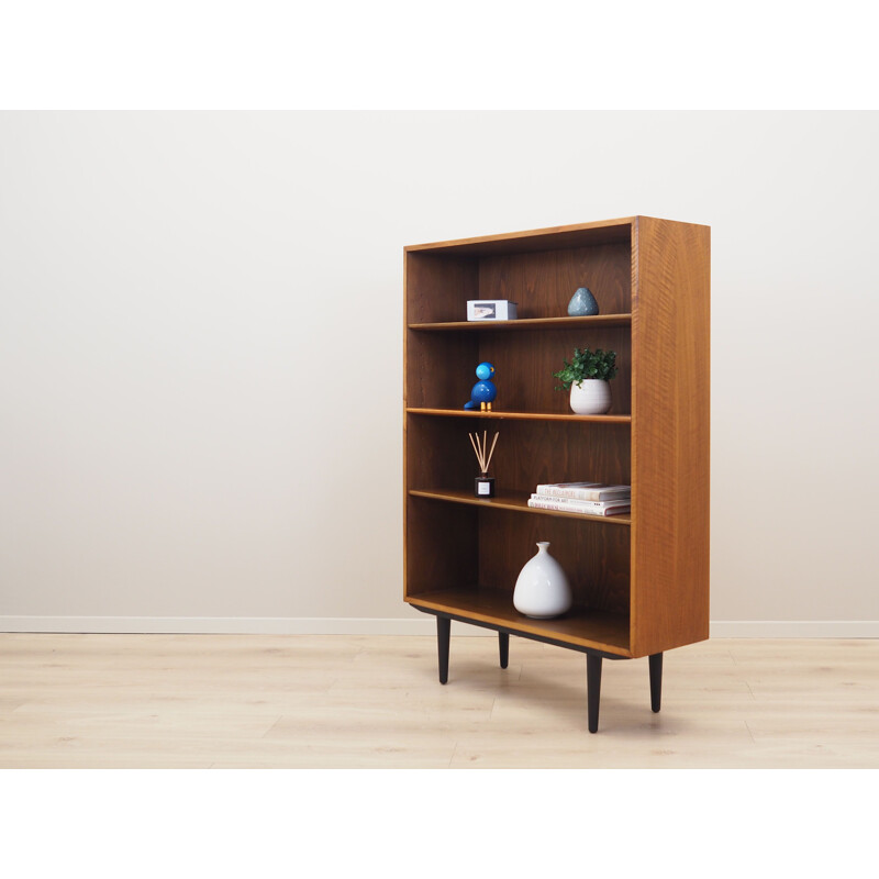 Vintage walnut bookcase by Børge Mogensen, Denmark 1960