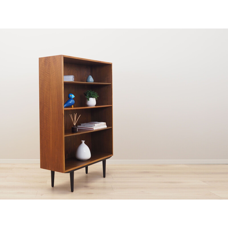 Vintage walnut bookcase by Børge Mogensen, Denmark 1960