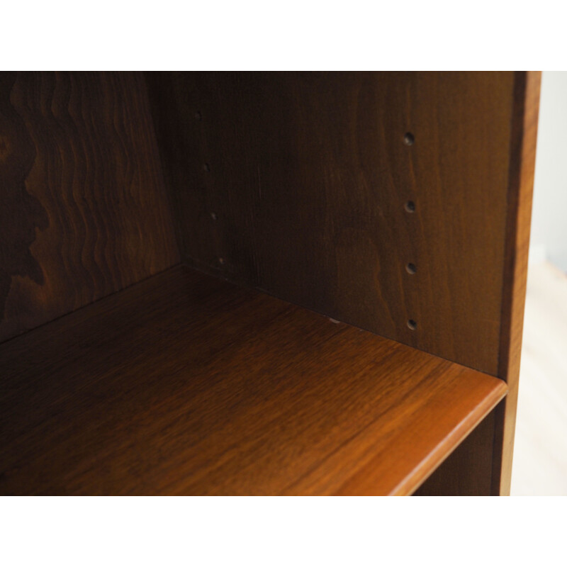 Vintage walnut bookcase by Børge Mogensen, Denmark 1960