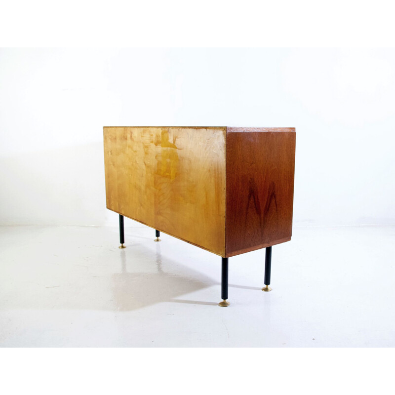 Pair of vintage teak sideboards by Herbert Hirsche for Christian Holzäpfel, Germany