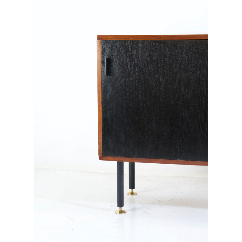 Pair of vintage teak sideboards by Herbert Hirsche for Christian Holzäpfel, Germany