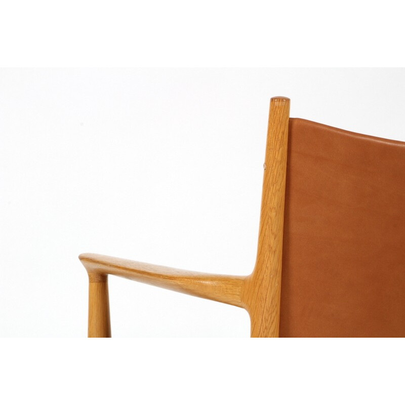 Re-upholstered "JH-513" armchair, Hans J. WEGNER - 1960s