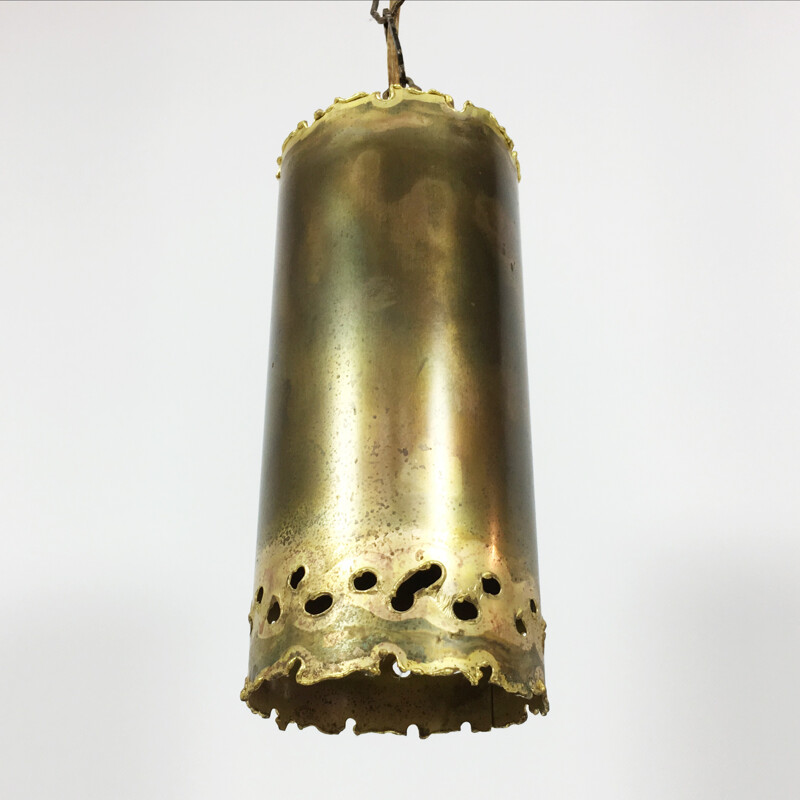 Brutalist pendant lamp, Svend Aage HOLM SORENSEN - 1960s