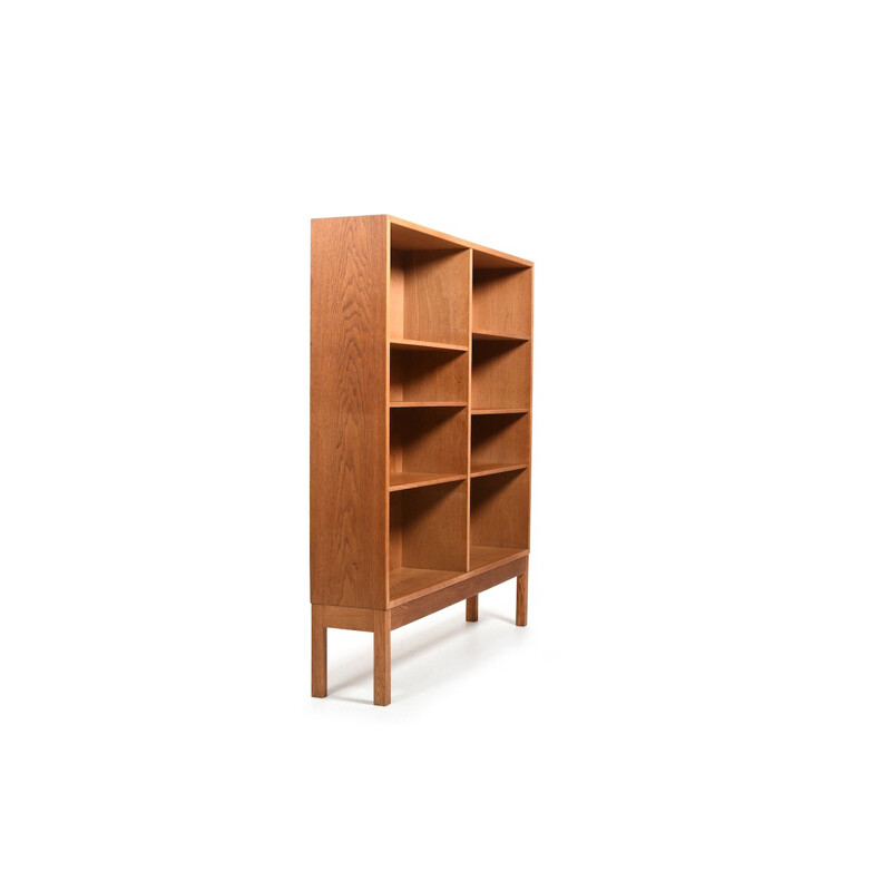 Vintage oakwood bookcase by Børge Mogensen for Karl Andersson & Söner, 1960s