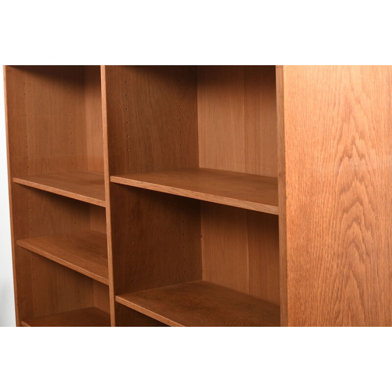 Vintage oakwood bookcase by Børge Mogensen for Karl Andersson & Söner, 1960s