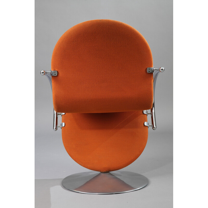 Fritz Hansen 1-2-3 System armchair, Verner PANTON - 1970s