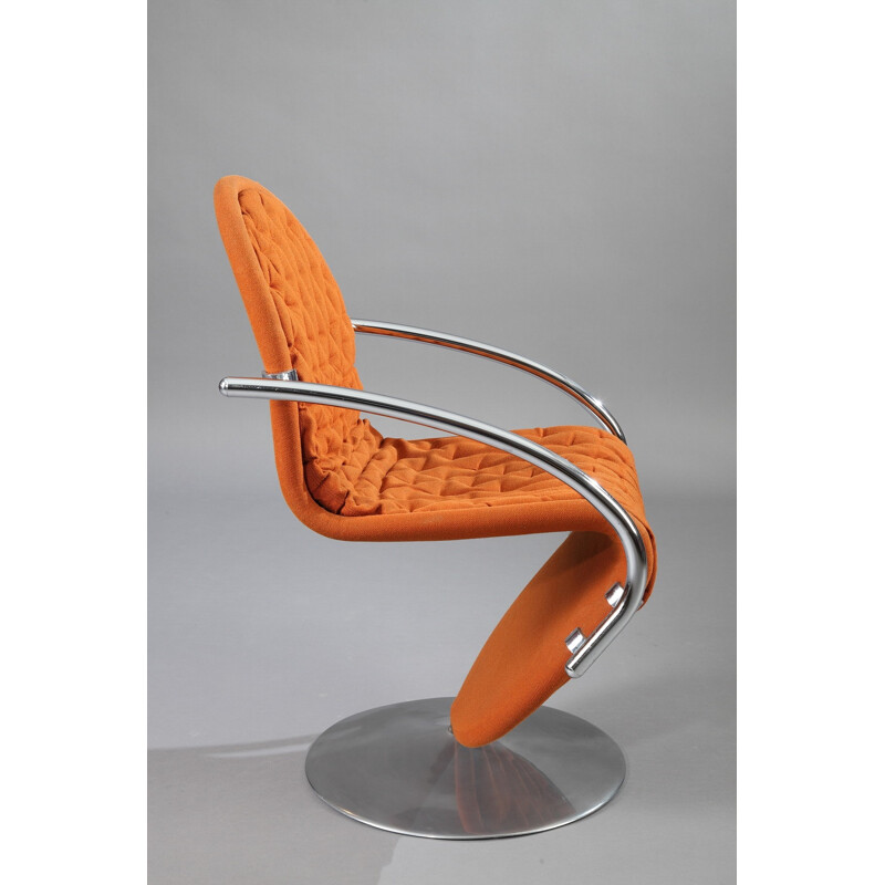 Fritz Hansen 1-2-3 System armchair, Verner PANTON - 1970s