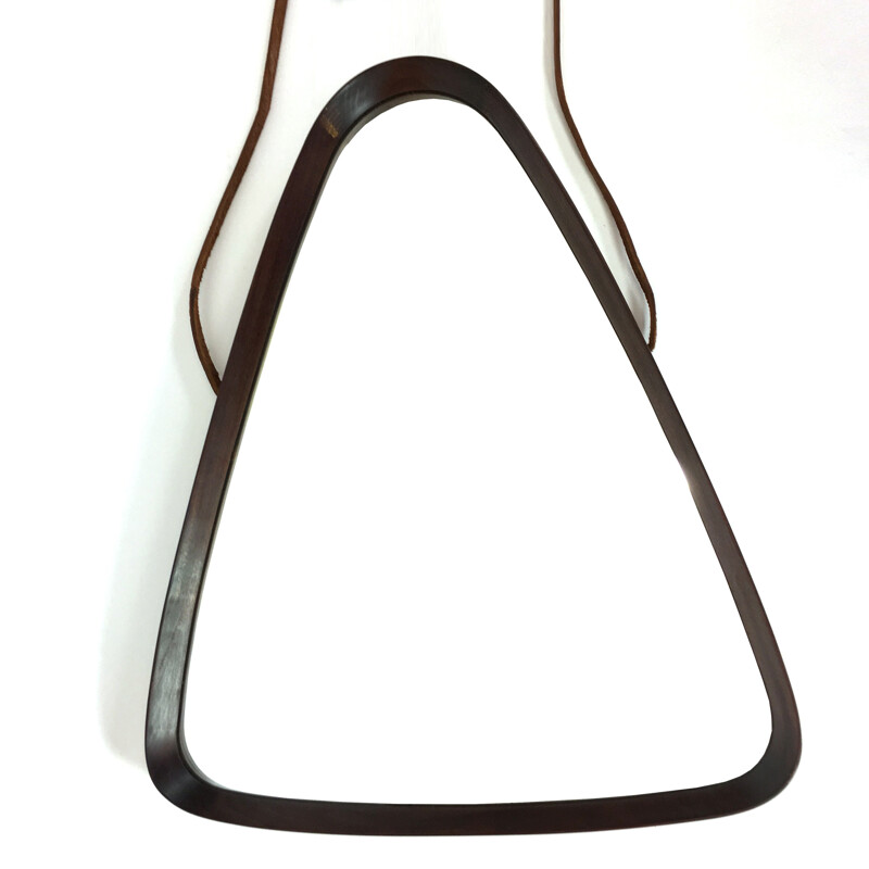 Miroir scandinave triangulaire - 1960