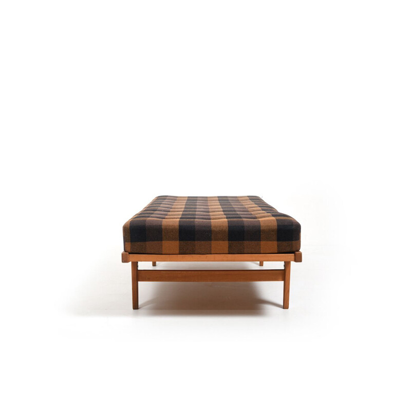 Oakwood vintage daybed by Poul M. Volther for Fdb Møbler, Denmark 1960s