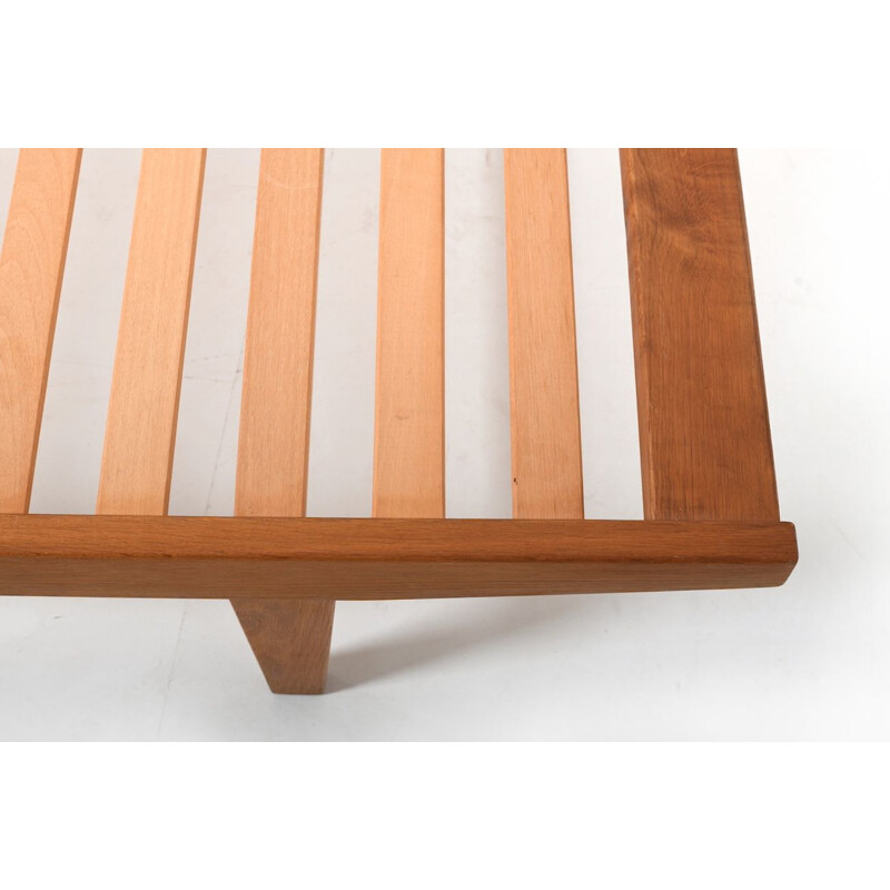 Oakwood vintage daybed by Poul M. Volther for Fdb Møbler, Denmark 1960s