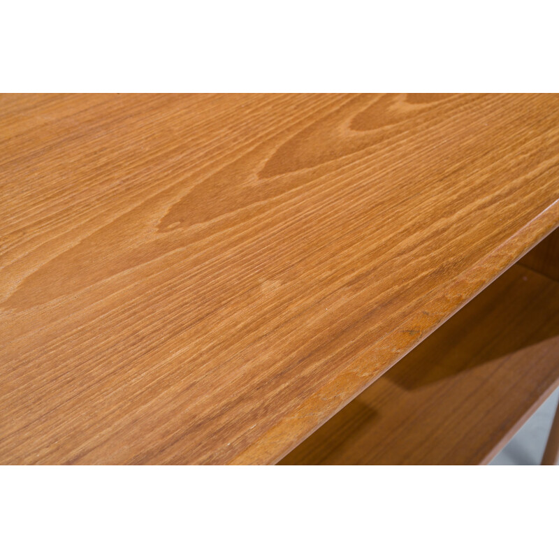 Mid-century teak desk by Gunnar Nielsen Tibergaard, Denmark