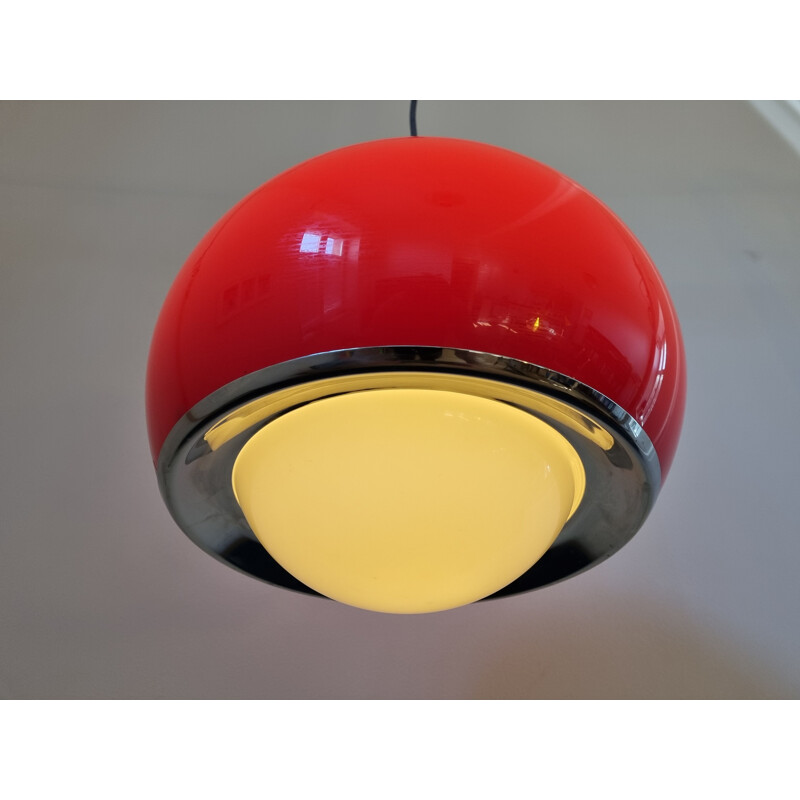 Vintage Meblo hanglamp van Harvey Guzzini, Italië 1970