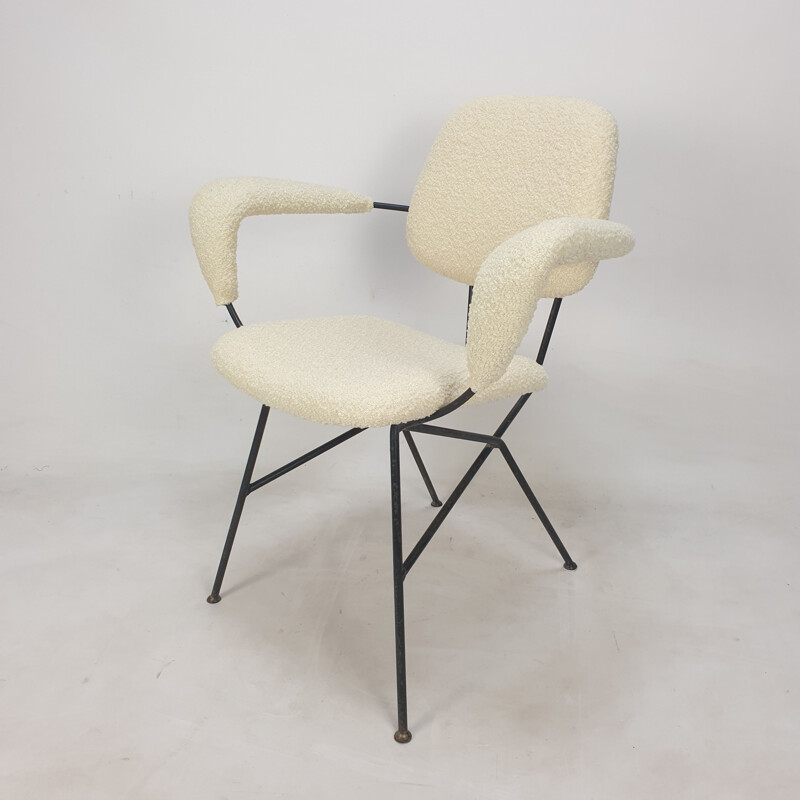 Paar vintage fauteuils van Gastone Rinaldi voor Rima, Italië 1960