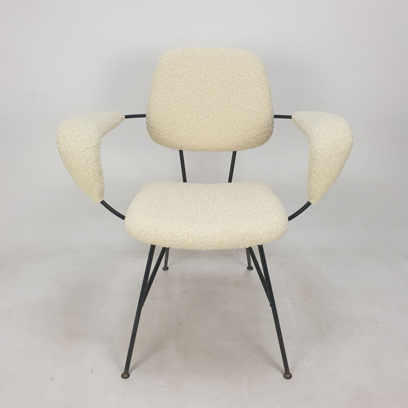 Paar vintage fauteuils van Gastone Rinaldi voor Rima, Italië 1960