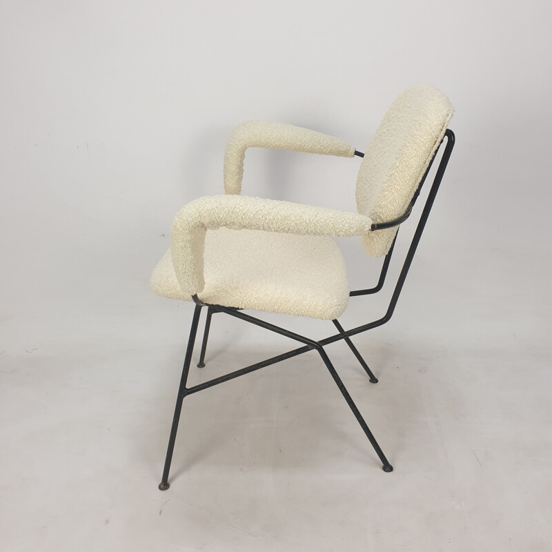 Pair of vintage armchairs by Gastone Rinaldi for Rima, Italy 1960s
