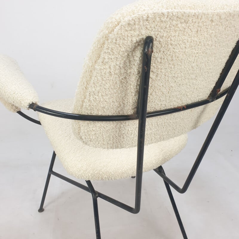 Pareja de sillones vintage de Gastone Rinaldi para Rima, Italia 1960