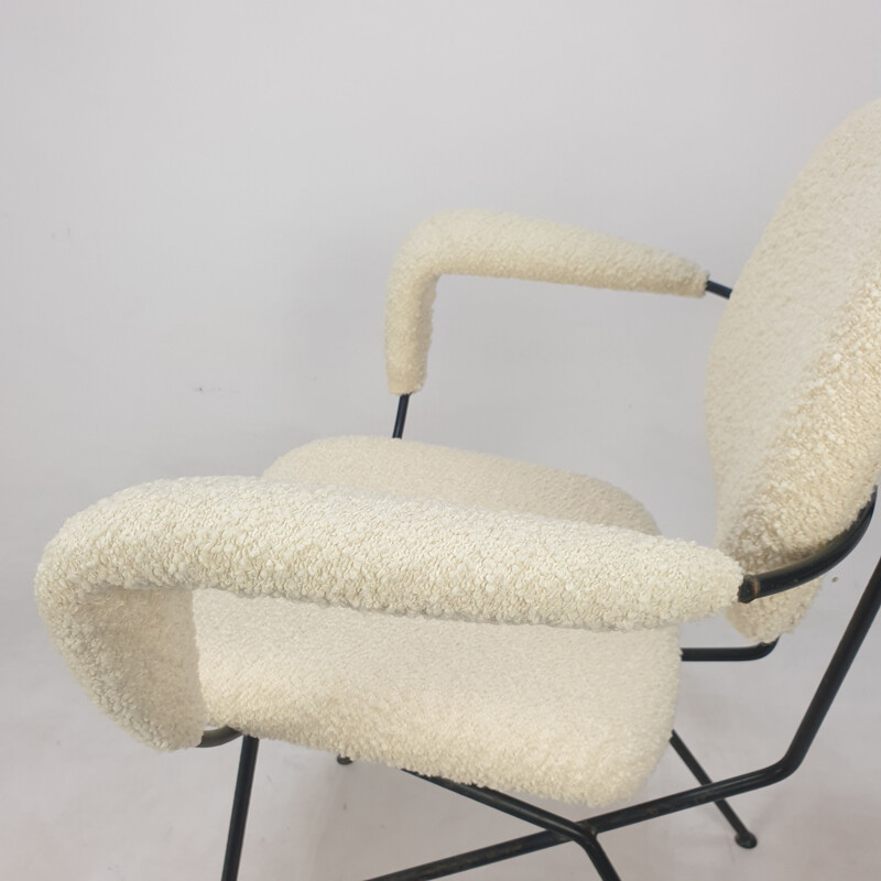 Pair of vintage armchairs by Gastone Rinaldi for Rima, Italy 1960s