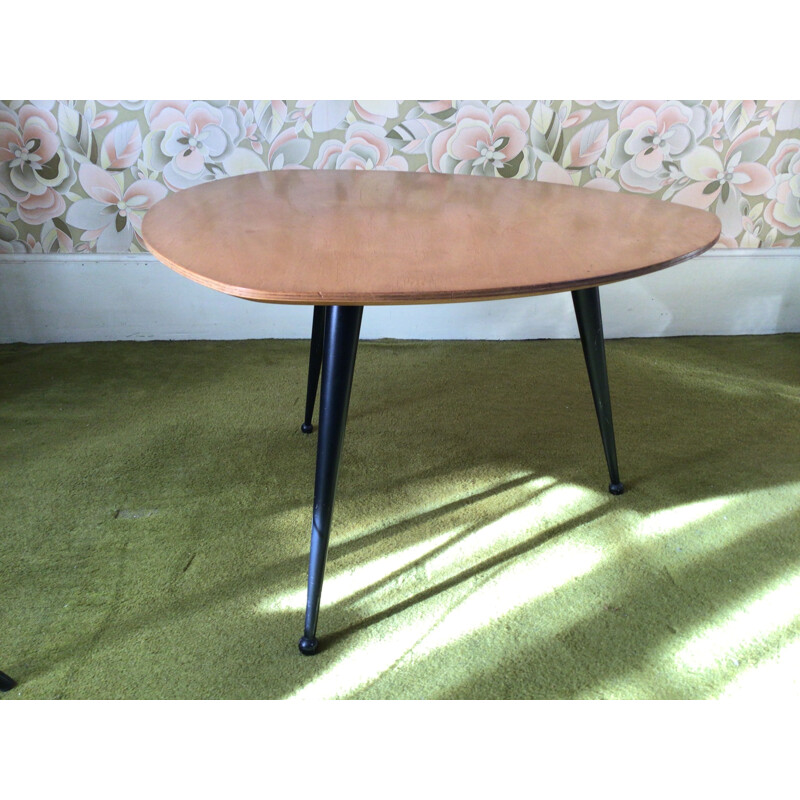 Vintage houten salontafel van Cees Braakman voor Pastoe, 1960