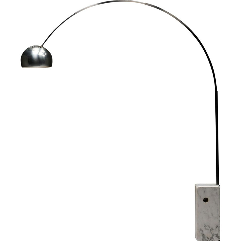 Lámpara de pie Arco vintage de Castiglioni