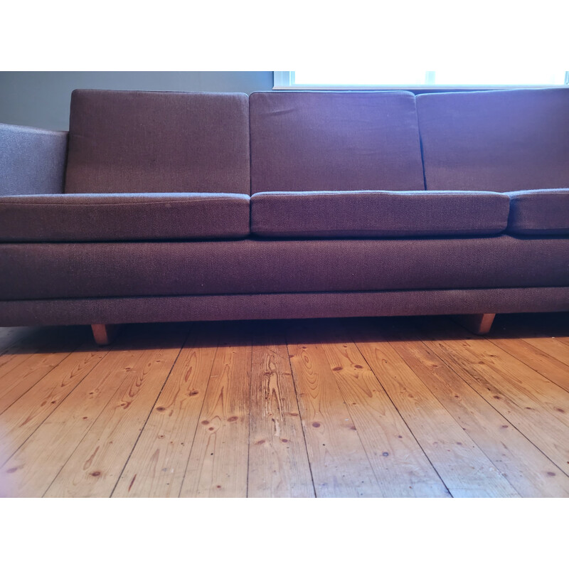 Vintage 4 seater sofa Ag 206 by Børge Mogensen for Fredrica Stolefabrikk, Denmark 1957