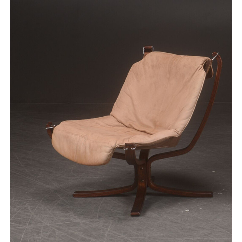 Vintage armchair model Falcon by Sigurd Ressell