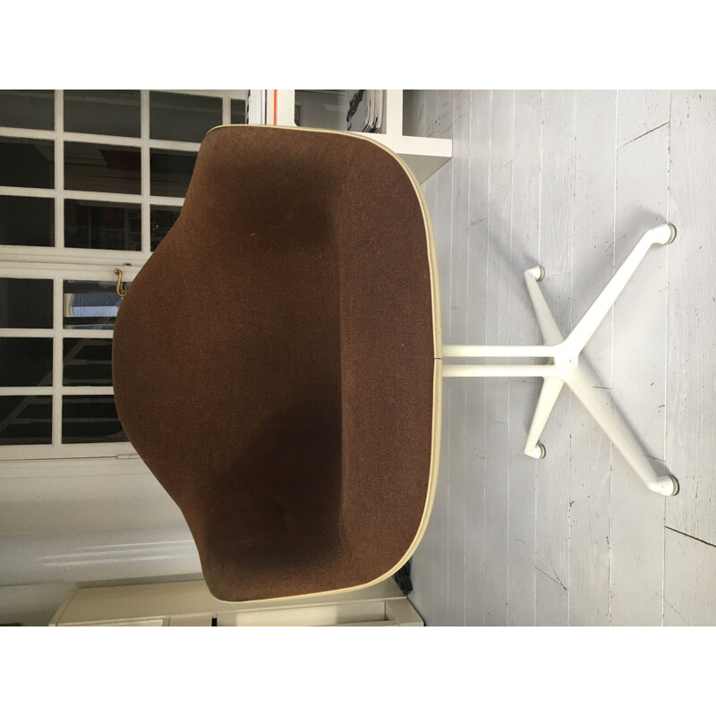 Vintage Dax fauteuil van Charles en Ray Eames