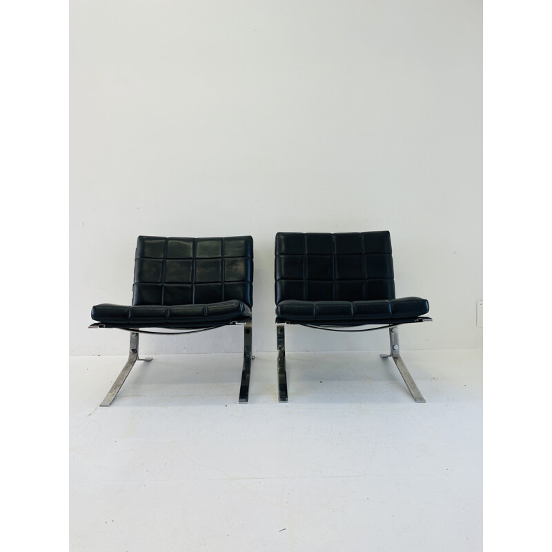 Paar vintage fauteuils van Olivier Mourgue voor Airborne